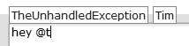 name completion